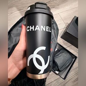 GWP Black and White Coffee tumbler With holder (3 Left in Stock)